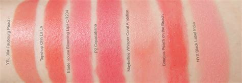 ysl rouge volupte 30 faubourg peach dupe